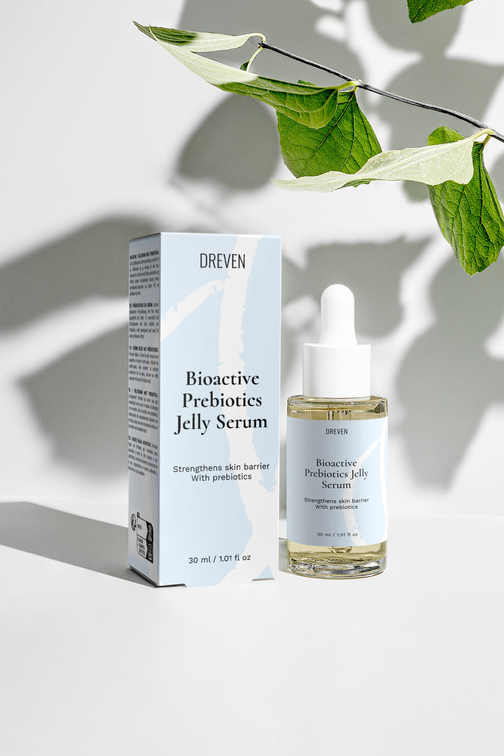 Bioaktīvs prebiotiku želejveida serums